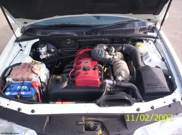 slightly newer XR6 donated the motor