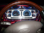 Close up of my new dash cluster in my EL GHIA...