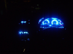 EL GHIA blue LED dash...