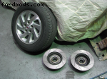 DBA slotted rotors fitted all around