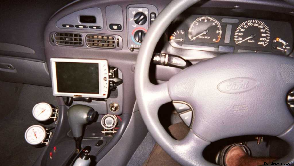 Screen and gauges