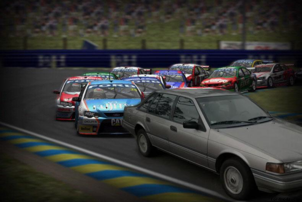 NA being sick at Bathurst - 2009.