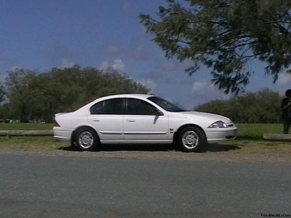 My 2000 model futura at the spit on the Gold Coast