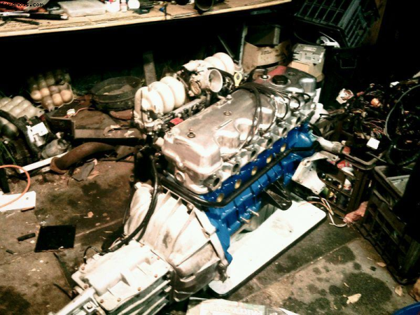 Shiny new engine ready to go (and be boosted)