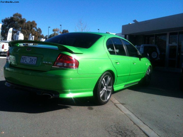Again, my new girl. 2008 BF MKII 07 upgrade XR6T