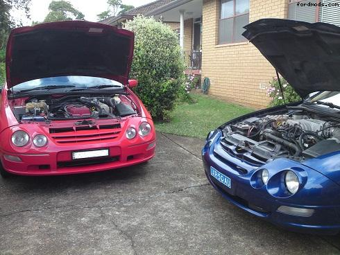 My Xr6 & old Xr8, Brothers.