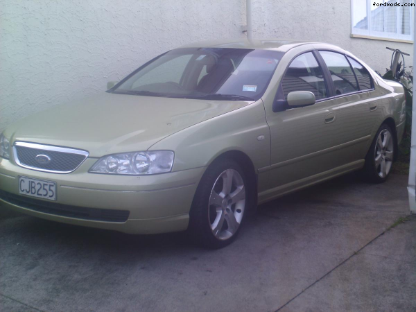 my fairmont with xr8 rims