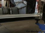 NEW SILL REPAIR PANELS FITTED (supplied by RARE SPARES)