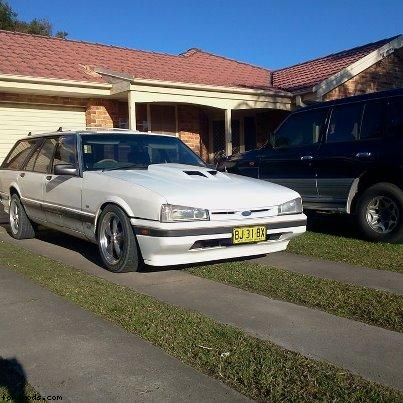 My 1987 XF falcon with a small mod to the front