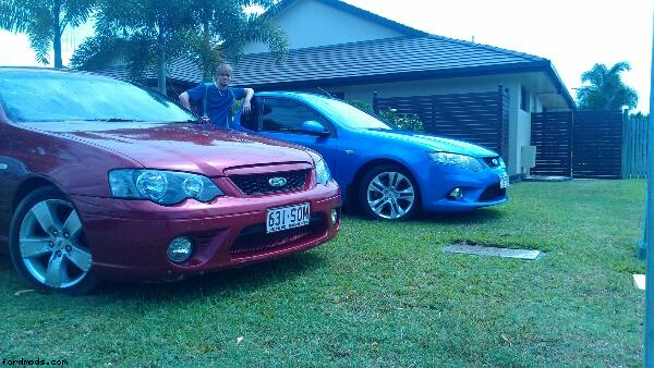 my bf xr6 and my mates fg xr6