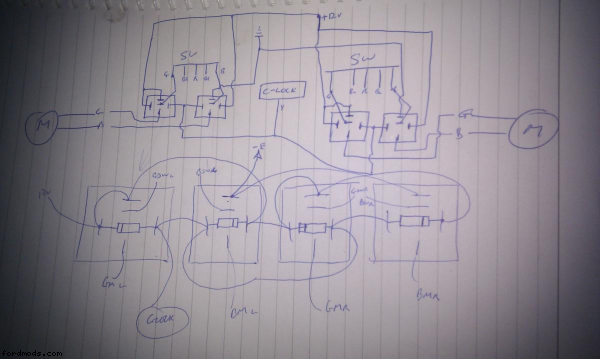 Auto close relay wiring