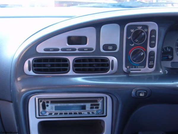 Painted n cleared dash