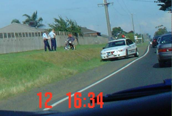 minibike gettin pulled over on the way home