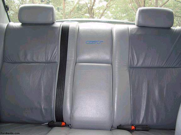 EB GT Rear seat