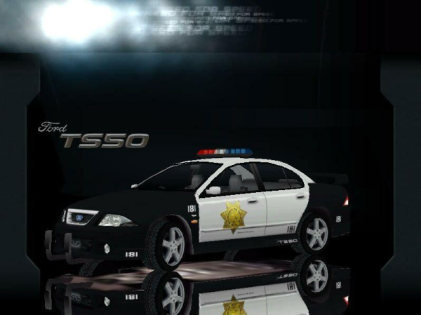nfs ts50 cop car