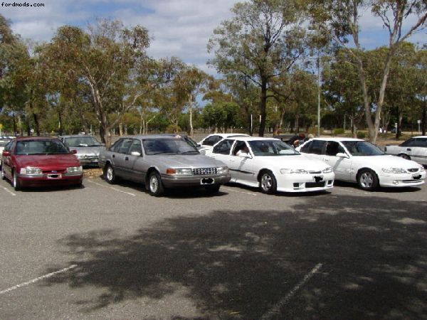 Group shot (Norlunga car park)
