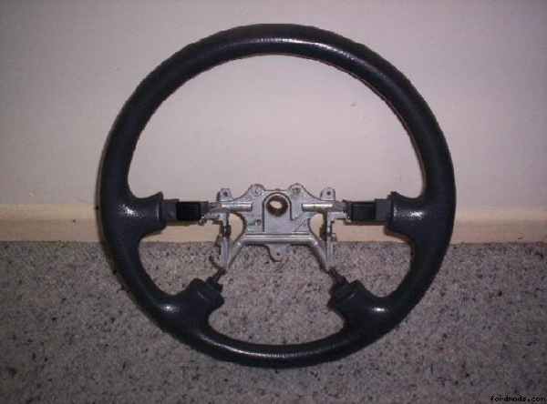 New steering wheel to replace the sun damaged one