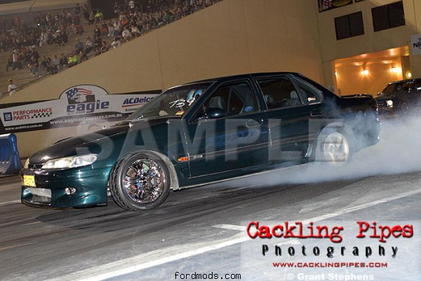 a little burnout at the creek