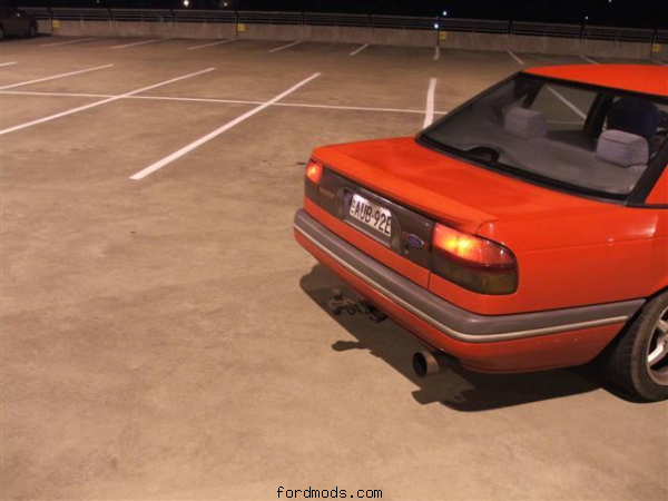 XR6 Bootlid Spoiler