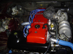 XR motor after transplant...without intake.