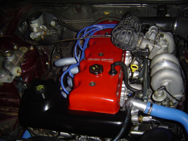 XR motor after transplant...without intake.