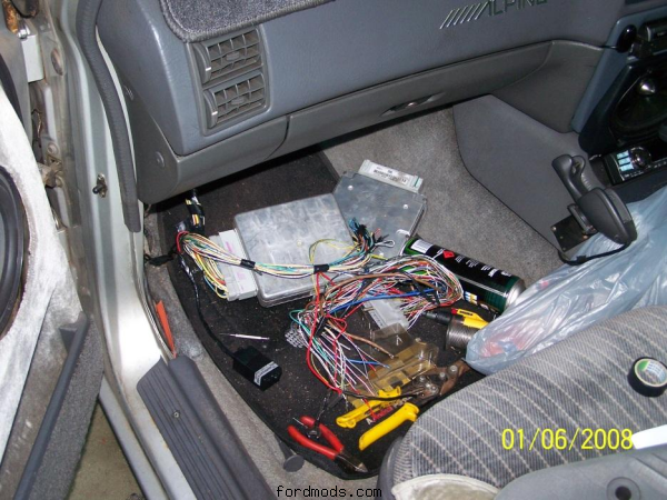 Swapping out the ECU