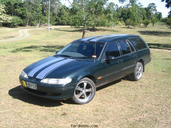 my car with custom gt strips