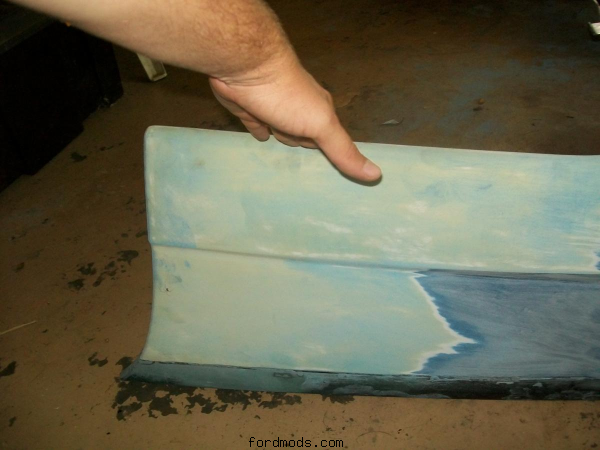 ba gt rear bar sanded