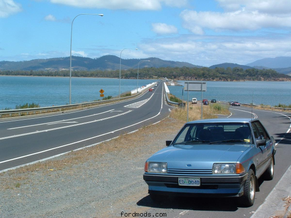 my old XE Mont ghia now retiredto my parents in Tassie