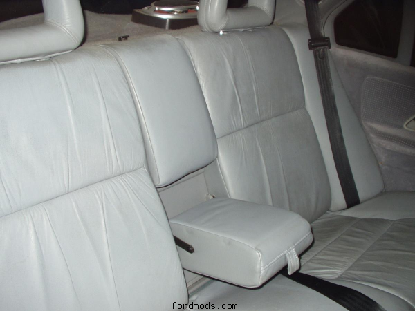 Full leather rear seat, just fit to my EB Ghia.