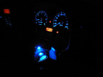 Blue LED'd