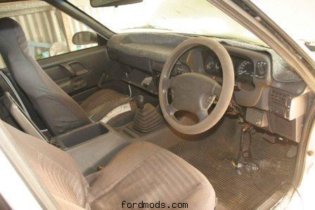 Cabin full of red dirt from the crash

