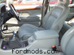 Leather seats, door trims. Power windows, 5 speed manual. :-)