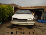 Eb Series1 Xr8, 5speed manual. Undergoing accident repairs.