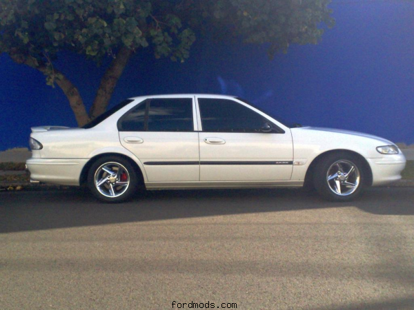 With chromed XR rims - 2010