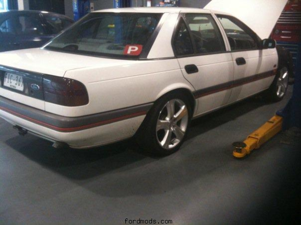 Rear End before lowered !