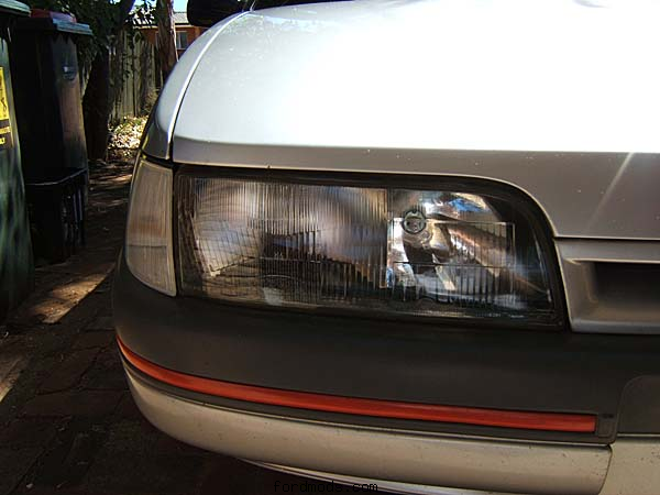 Blackened Headlight!
