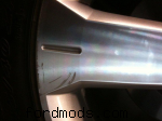 gutter rash on wheel for sale