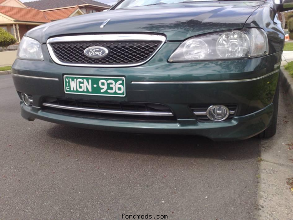 Kit for standard BF Mk1 bumper