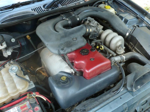 My EF engine bay when it was a 6cyl