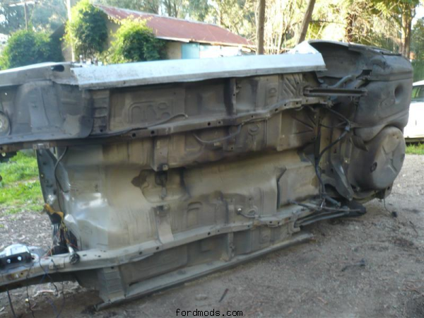 EL Wreck on it's side, haha