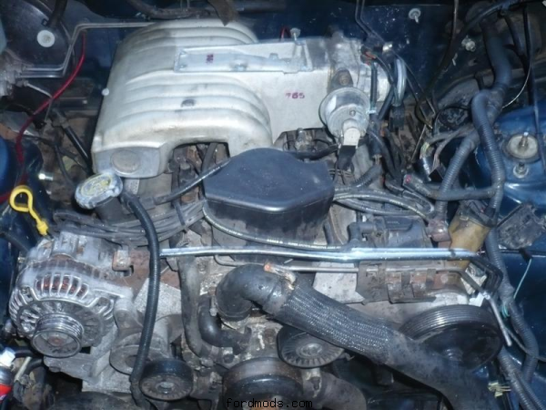 5 litre sitting in the bay, not hooked up yet