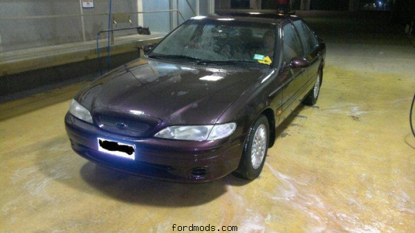 my fairmont in the car wash