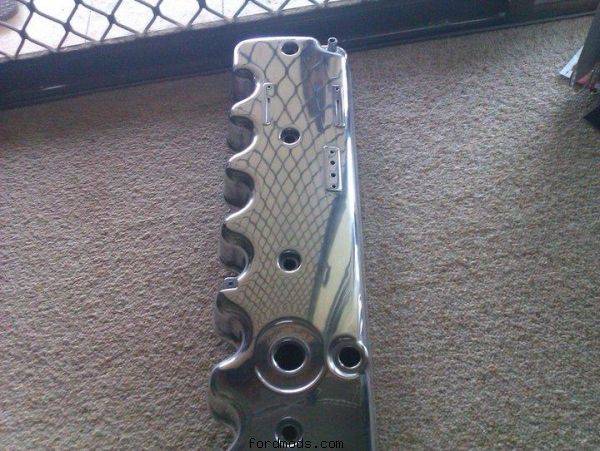Finally Finished Polishing The New Rocker Cover :)