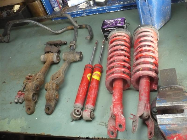 some suspension parts