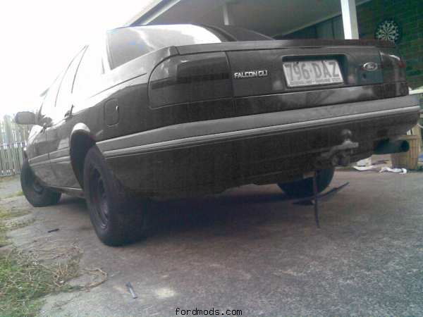 My EB just after I bought it, Sitting at home on me old 14's. 
