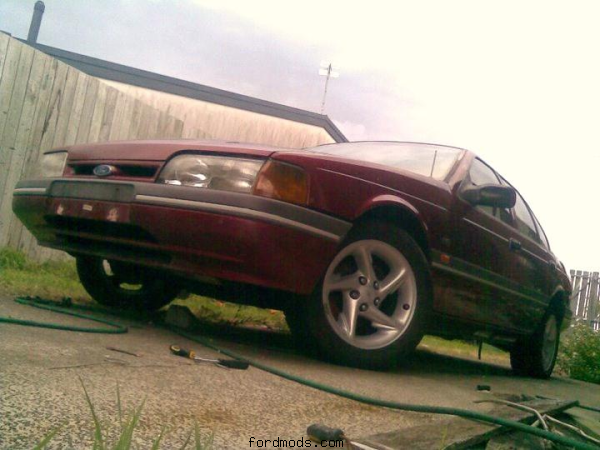My EB With the new rims