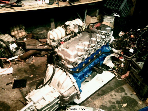 Shiny new engine ready to go (and be boosted)