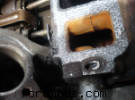 Broken bolt after drilling