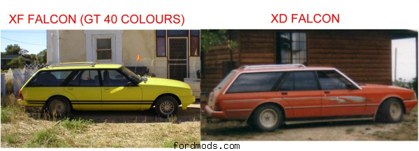 J's new XF, and J's old XD